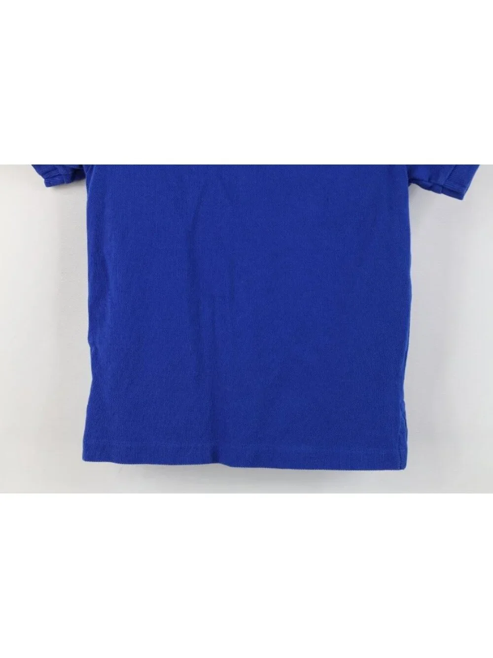 Vintage Y2K Ralph Lauren Boys Toddler 2T 2 T Big Pony Collared Polo Shirt Blue